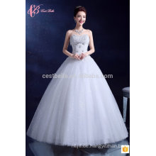 Suzhou Fabrikspitze appliues, die Ballkleid billig plus Größenhochzeitskleid bördeln